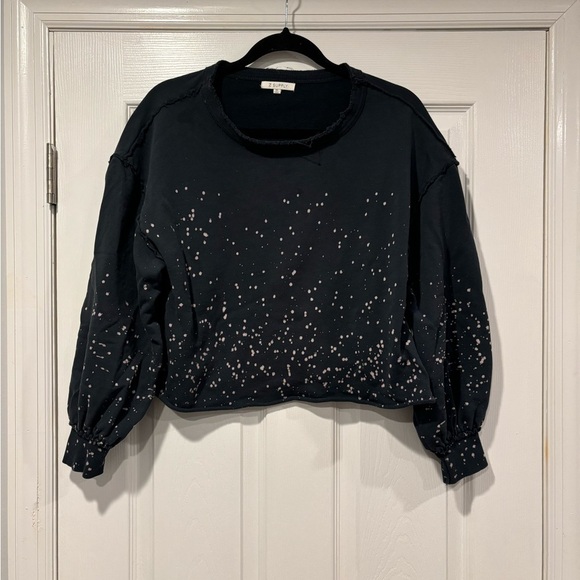 Z Supply Tempest Splatter Paint Sweatshirt - Picture 2 of 4